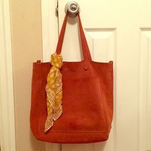 Madewell corduroy transport tote bag